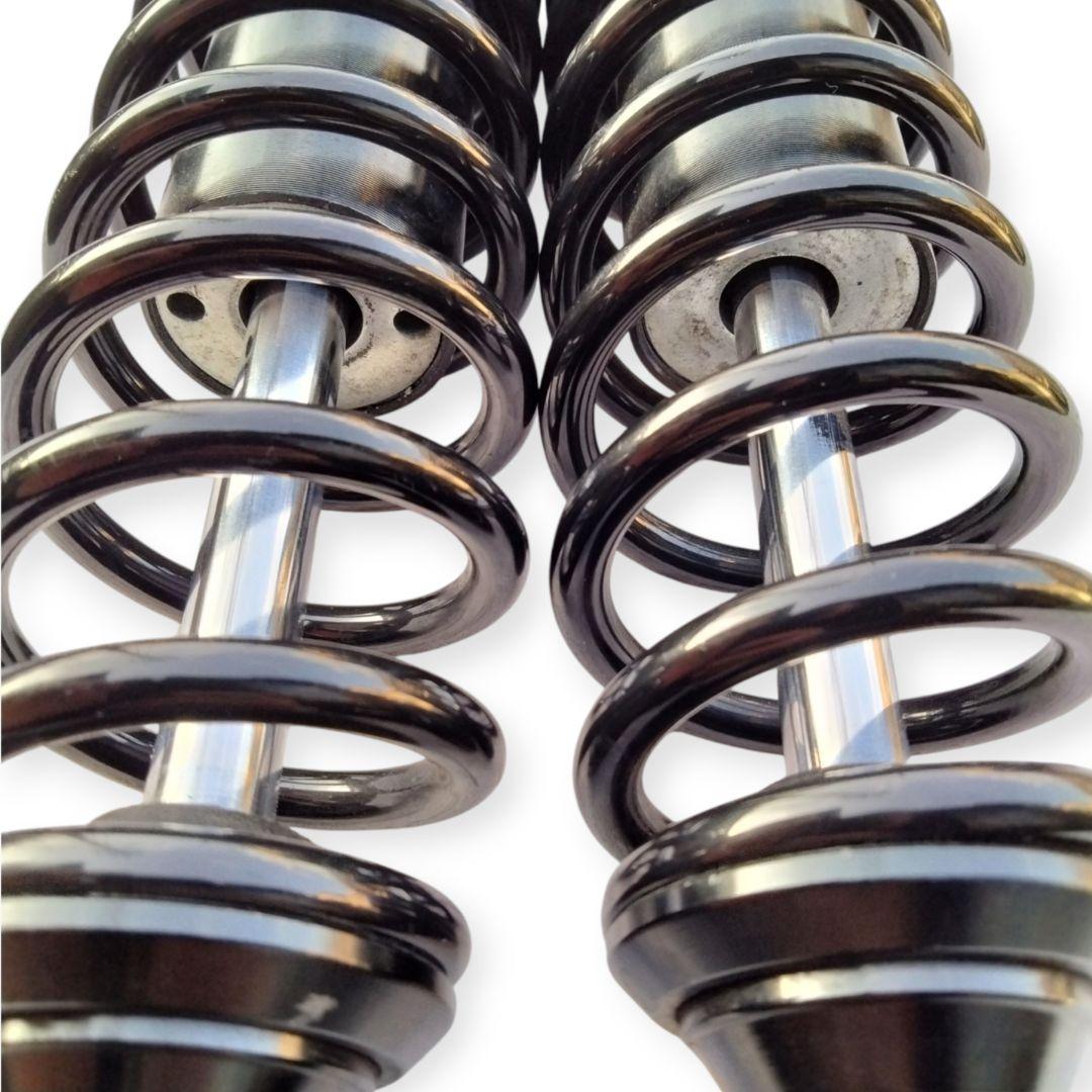 汎用リアサスペンション355mm ブラック黒CB750F、旧車