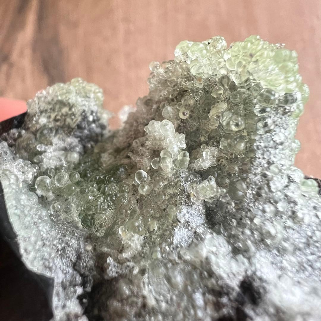 ハイアライトオパール スモーキークォーツ 共生 鉱物 標本 原石