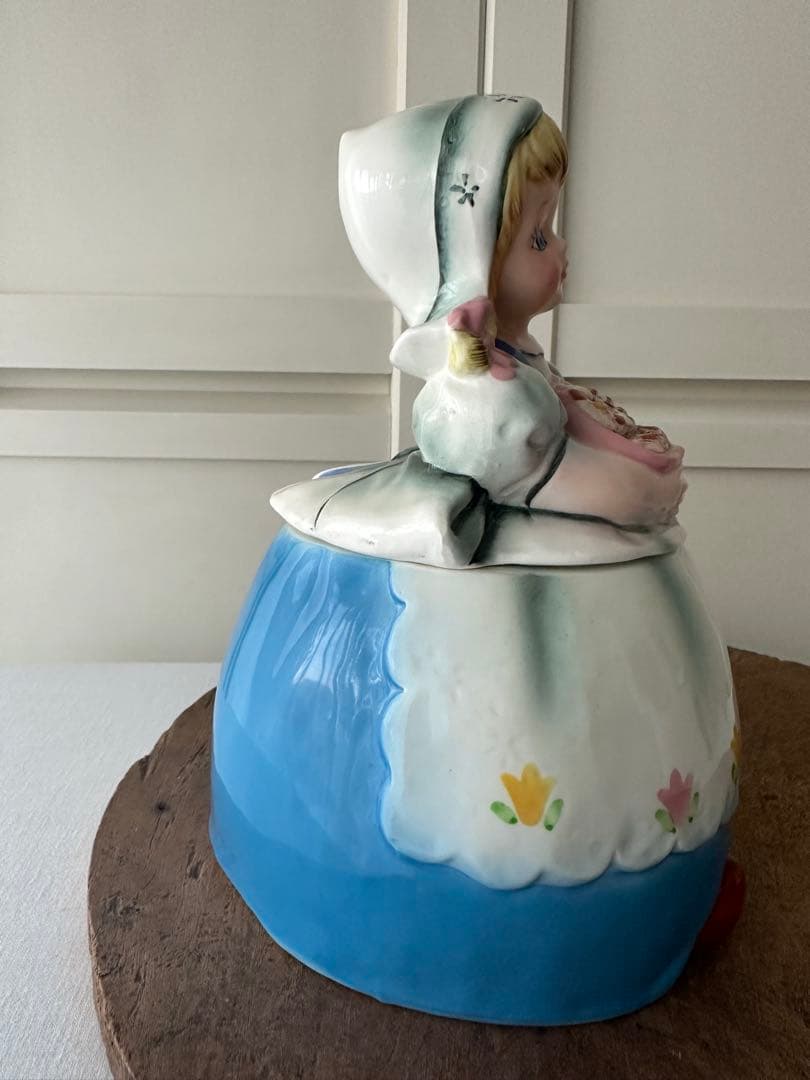 50's Leftonダッチガール ヴィンテージ レフトン クッキージャー☕️