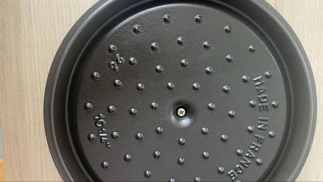 26cm STAUB LA COCOTTE 両手鍋 ストウブ 黒・真鍮