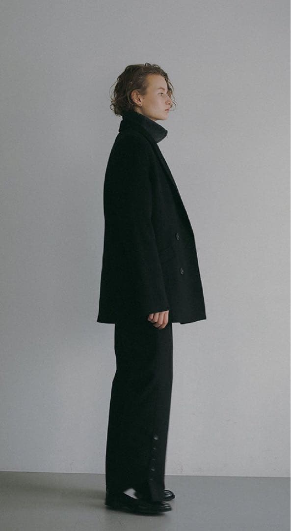 HER. カシミヤブレンドオーバージャケット