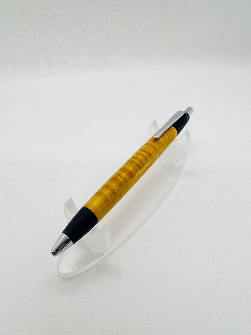 野原工芸　スタンダードボールペン　スタビ・シカモア黄