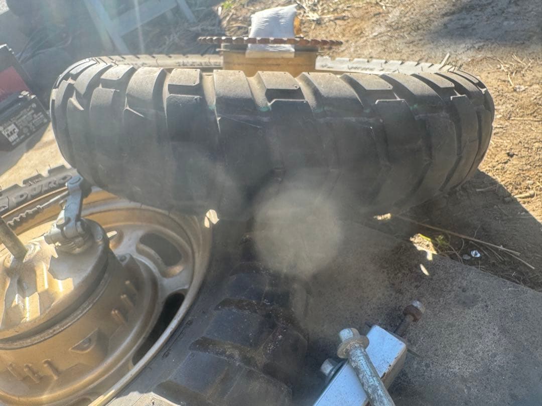 エイプ 前後ホイール タイヤ スイングアーム フロントサス