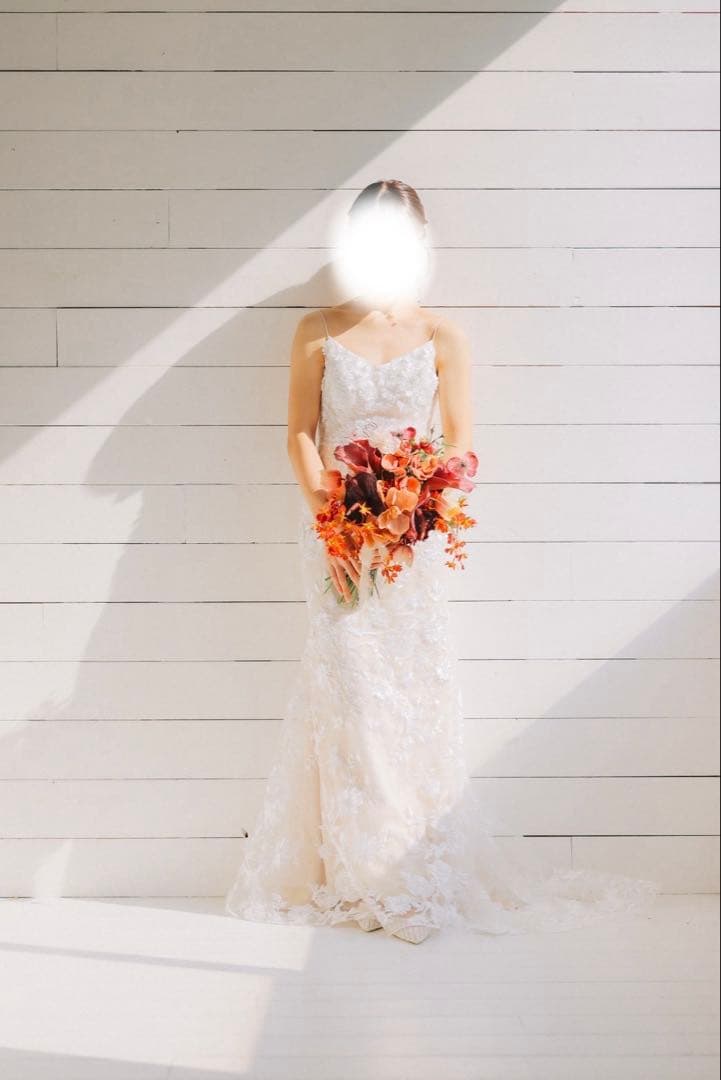 pink【グレースシトラス】ウエディングドレス　マーメイドドレス　9号