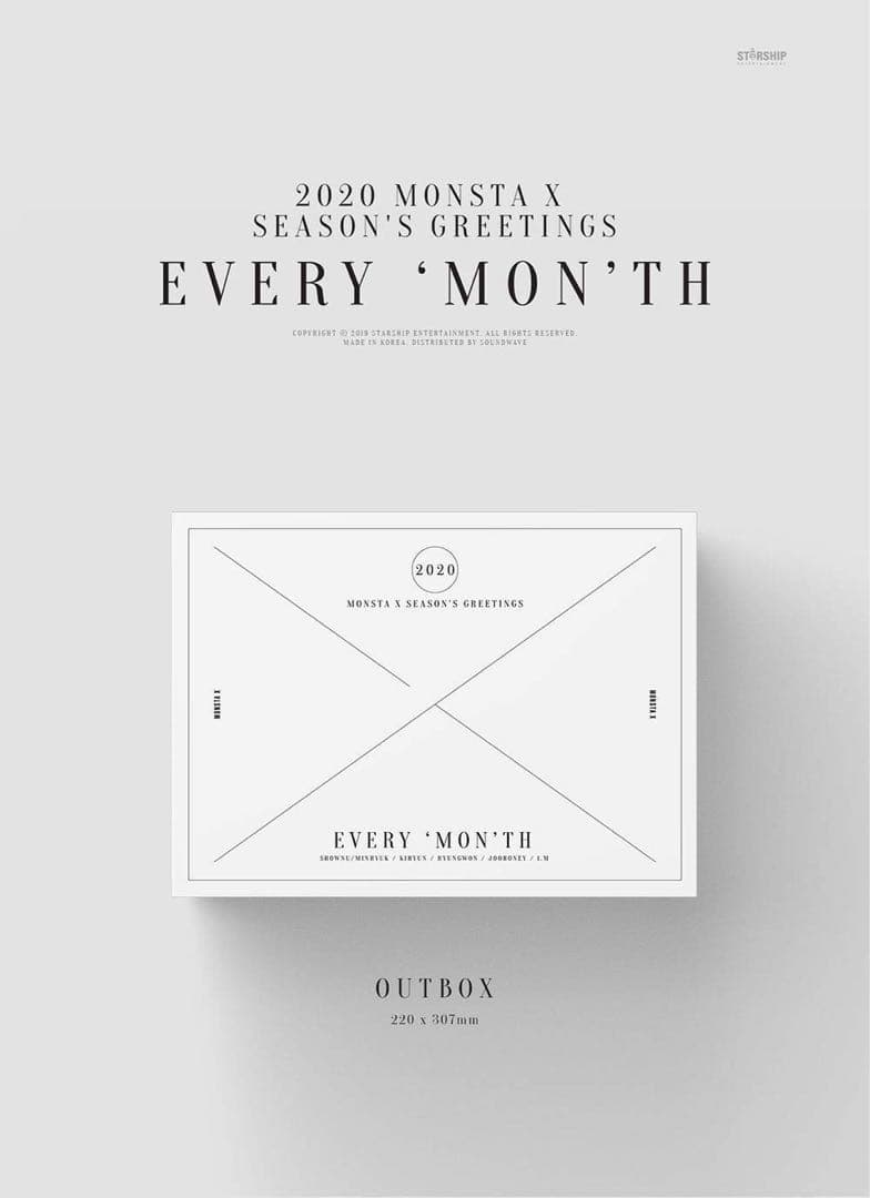 ミュージック MonstaX-2020 Season's Greetings