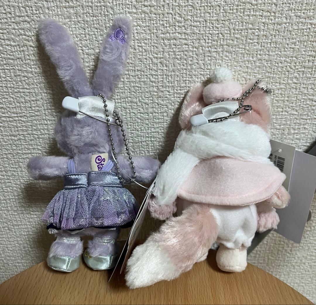 リーナベル　ステラルー　ぬいぐるみバッジ　ダンシングスノーフレークス　新品