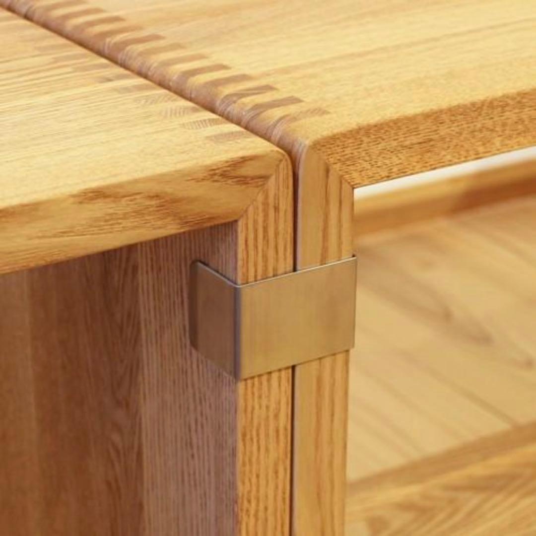 ◆美品・送料込◆まるい家具 つみかさねラック タモ 無垢 オープンラック 棚