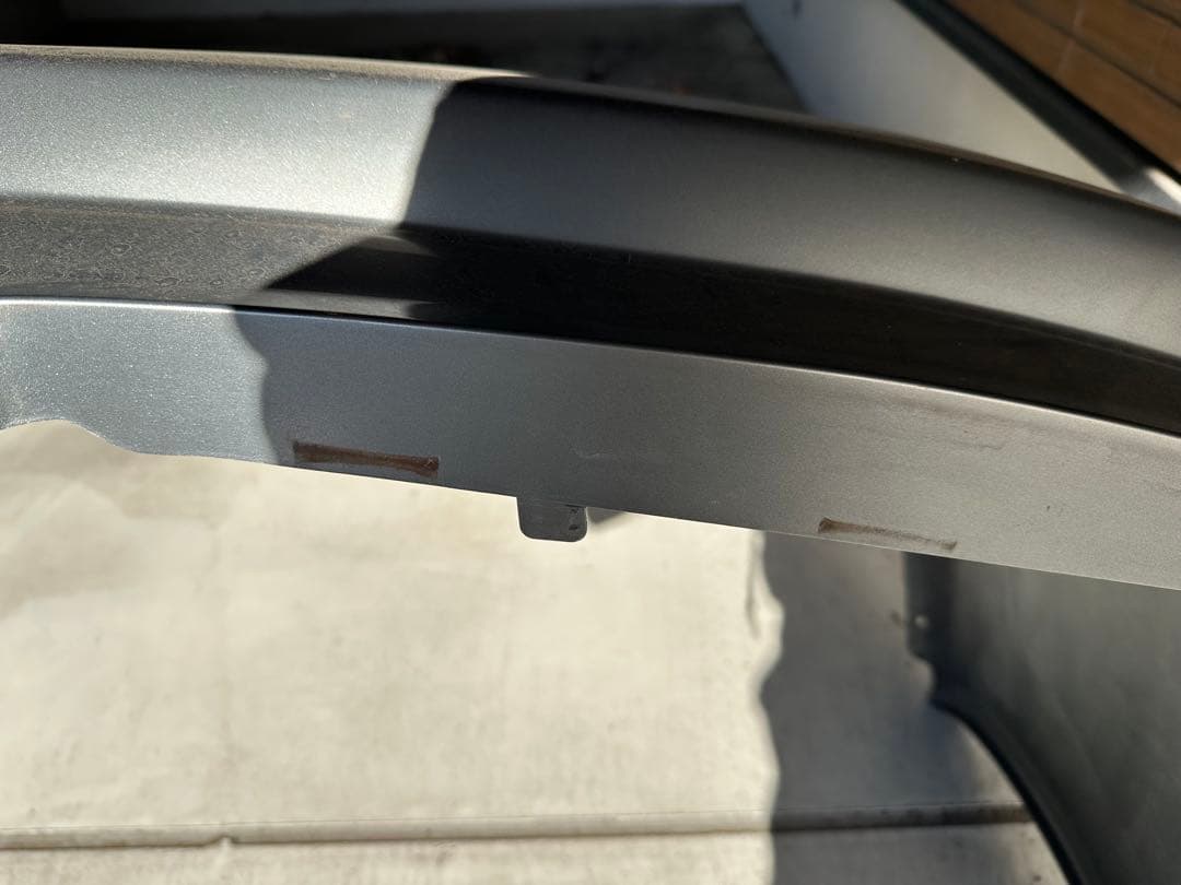 【直接引取】bnr34 リアバンパー　シルバー