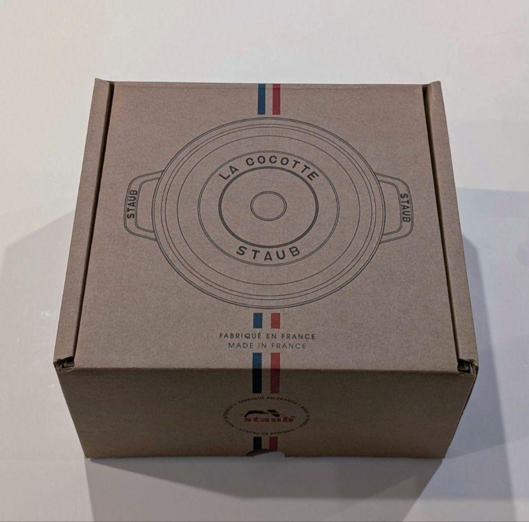 【新品未使用】STAUB 『ラ・ココット de GOHAN』 グレー　M16