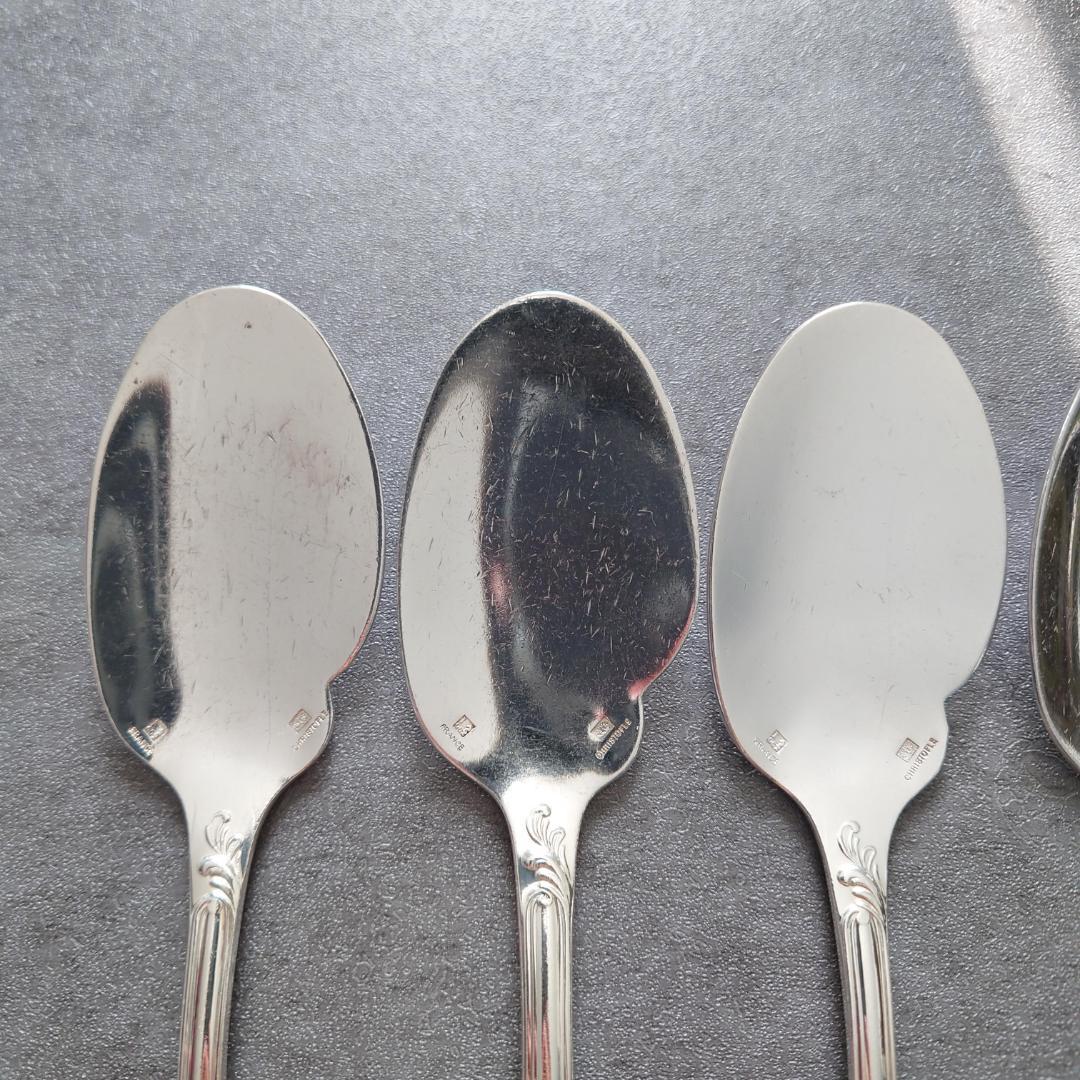 希少 クリストフル マルリー ソーススプーン 6点