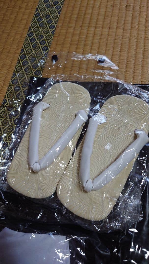 七五三　753 着物セット　5歳児　青色着物と草履セット