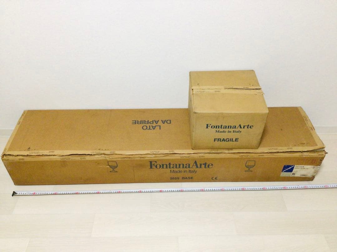 ヤマギワ購入 FontanaArte 廃番 PAROLA フロアランプ 未使用品
