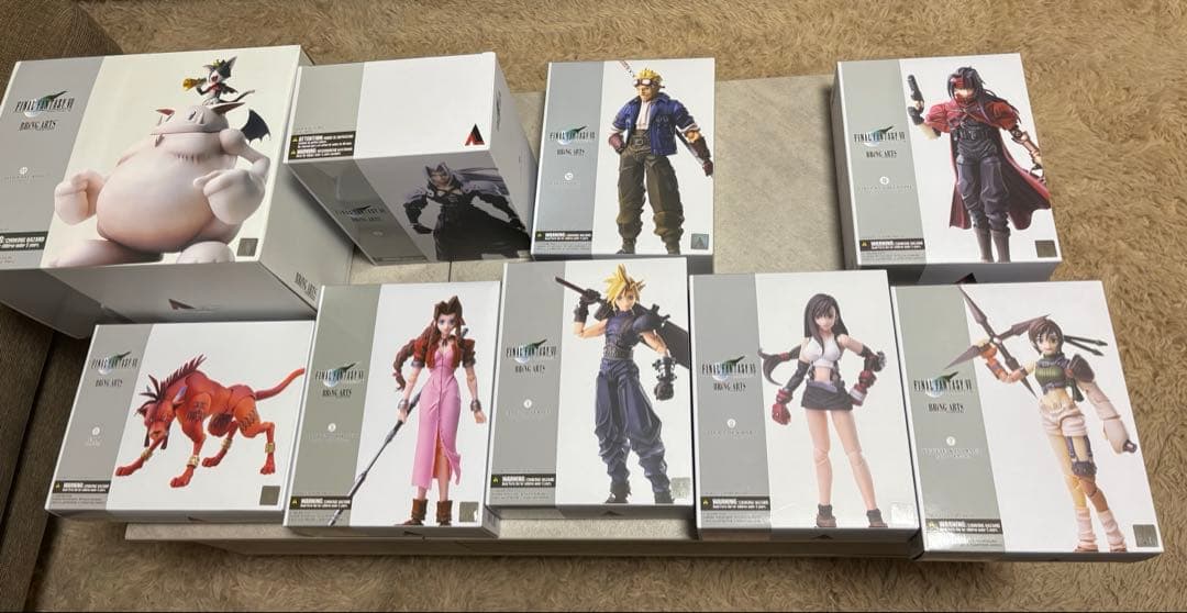 ファイナルファンタジー Bring Arts フィギュア9体セット 新品未開封