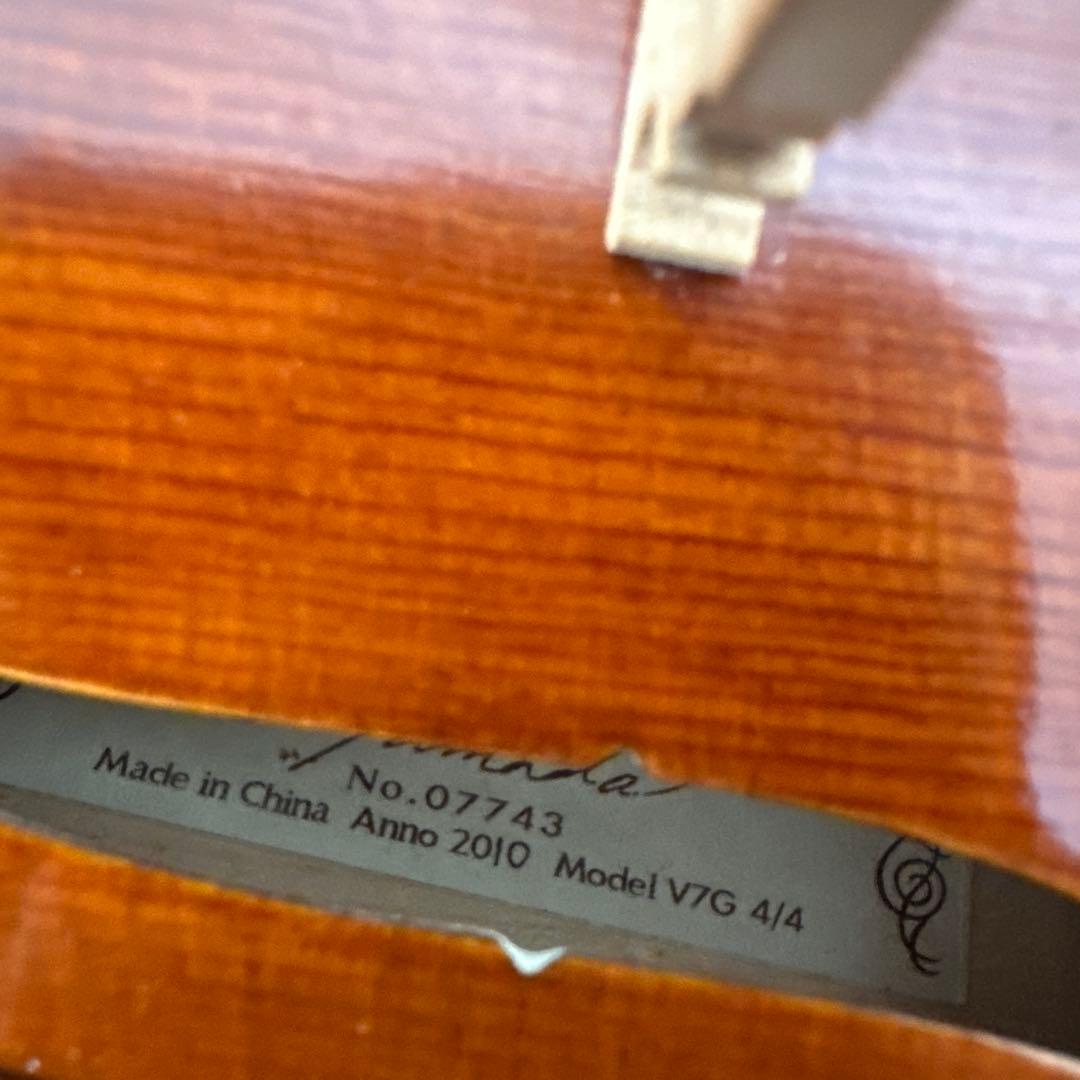 YAMAHA V7G 4/4サイズ バイオリン ケース付属 弦楽器 ①
