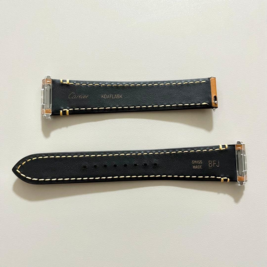 【最終値下げ】Cartier サントスMM(WSSA0029)純正レザーベルト