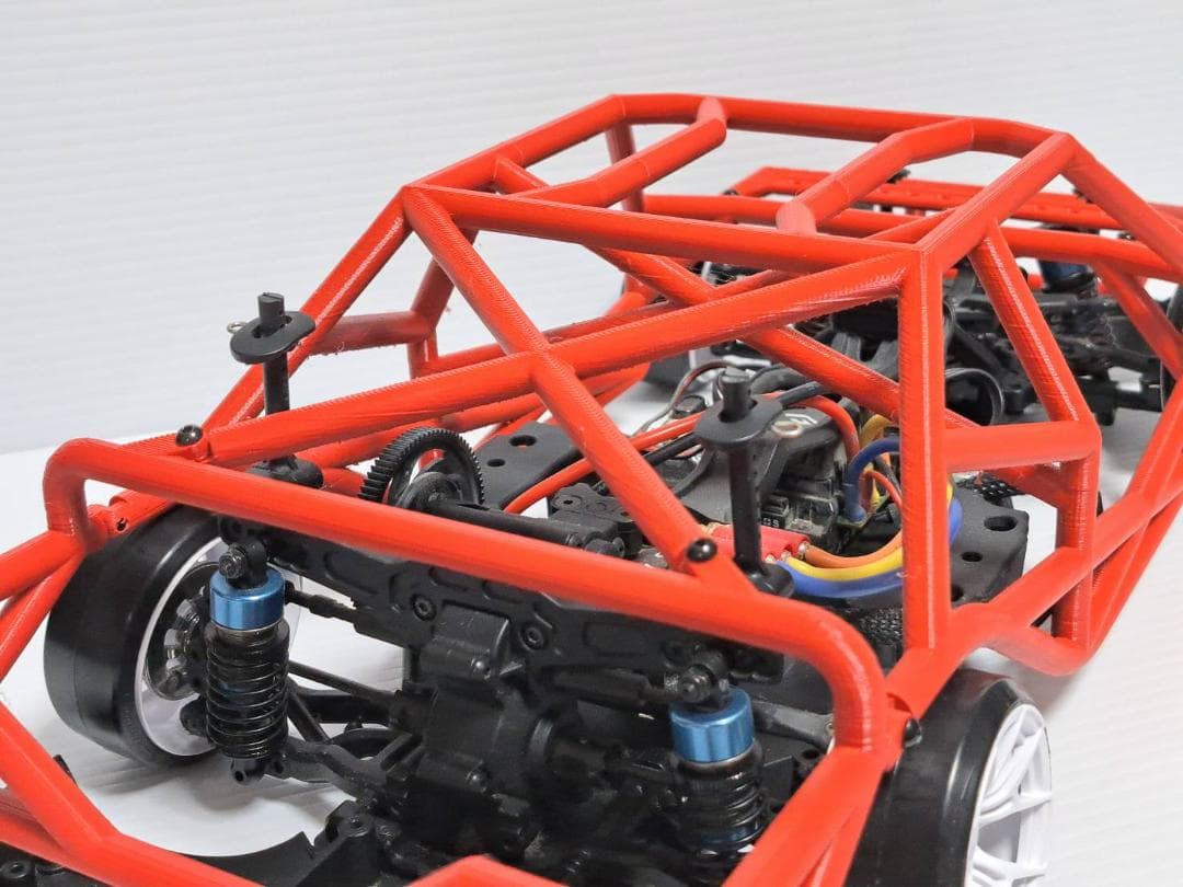 1/10 ラジコン用　パイプフレーム　タワーバー　ロールバー　ドリフト　ボディ