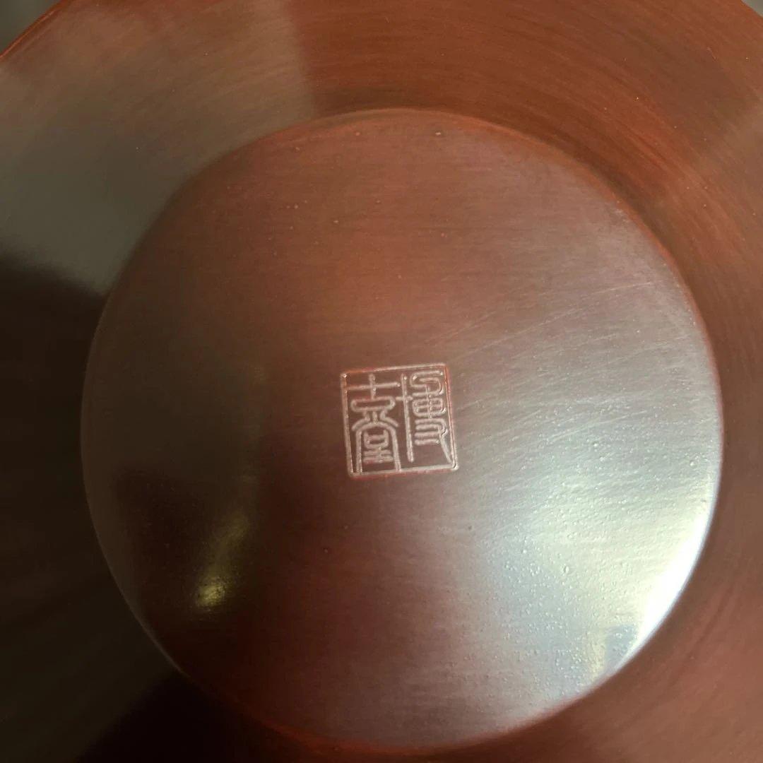 鎌倉彫　博古堂　菓子器　漆器　　皿