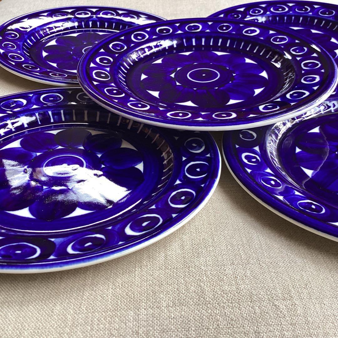 ARABIA バレンシア プレート 19cm ５枚