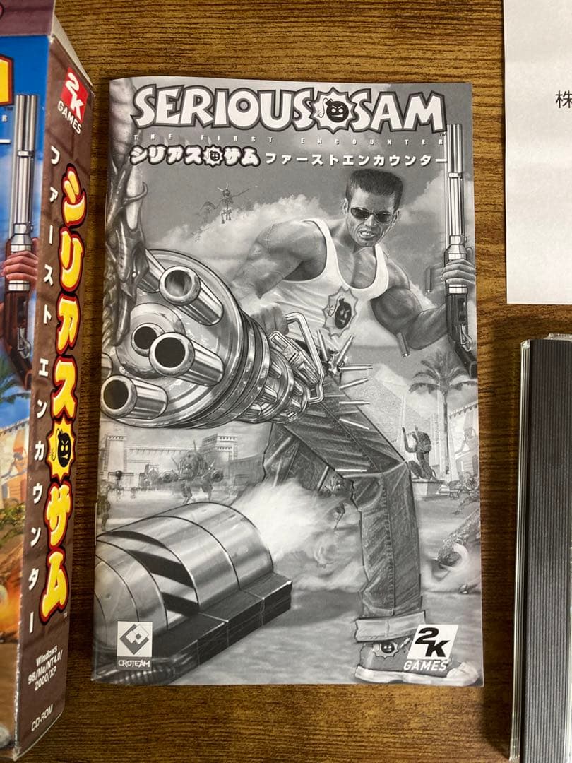 SERIOUS SAM シリアスサム ファーストエンカウンター PCソフト