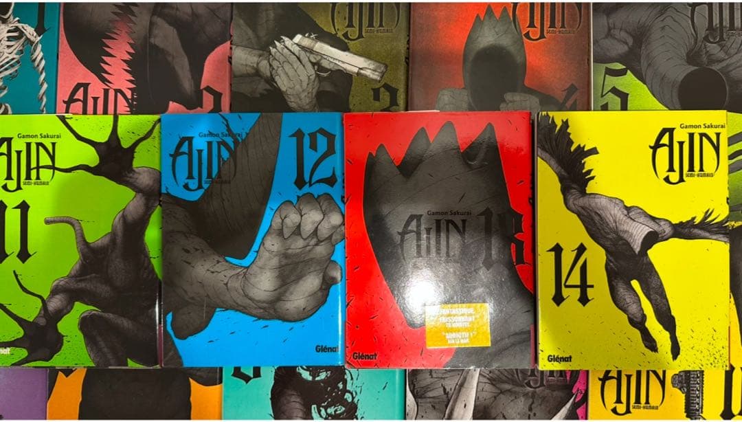 洋書 Manga Ajin 1-14 + berserk 41