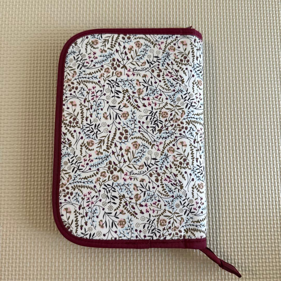 ファミリア　母子手帳ケース　リバティ　サイズ001