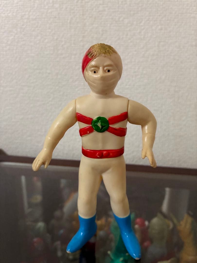 レインボーマン/ 当時物 無版権 パチ　ソフビ/盆踊り