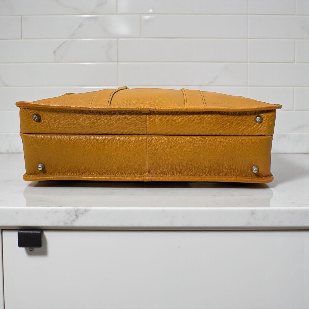 《美品》INDEED インディード ビジネスバック ブリーフケース 収納多め