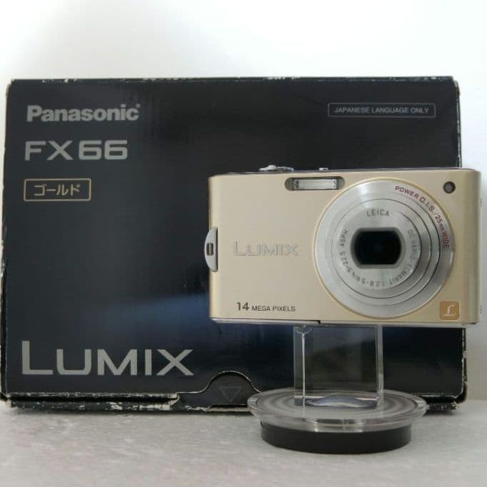 【日本製】パナソニック　LUMIX DMC-FX66　サンプル画像掲載有