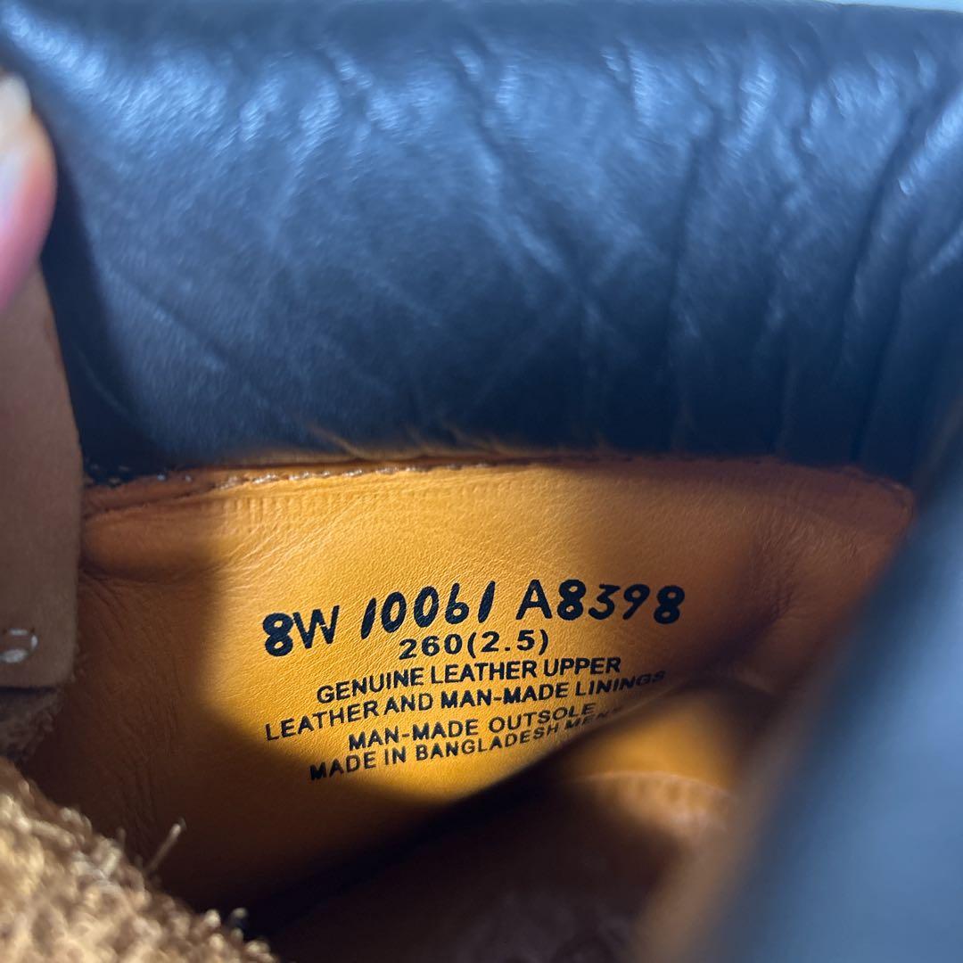 Timberland 防水スエードワークブーツ ブラウン 26㎝