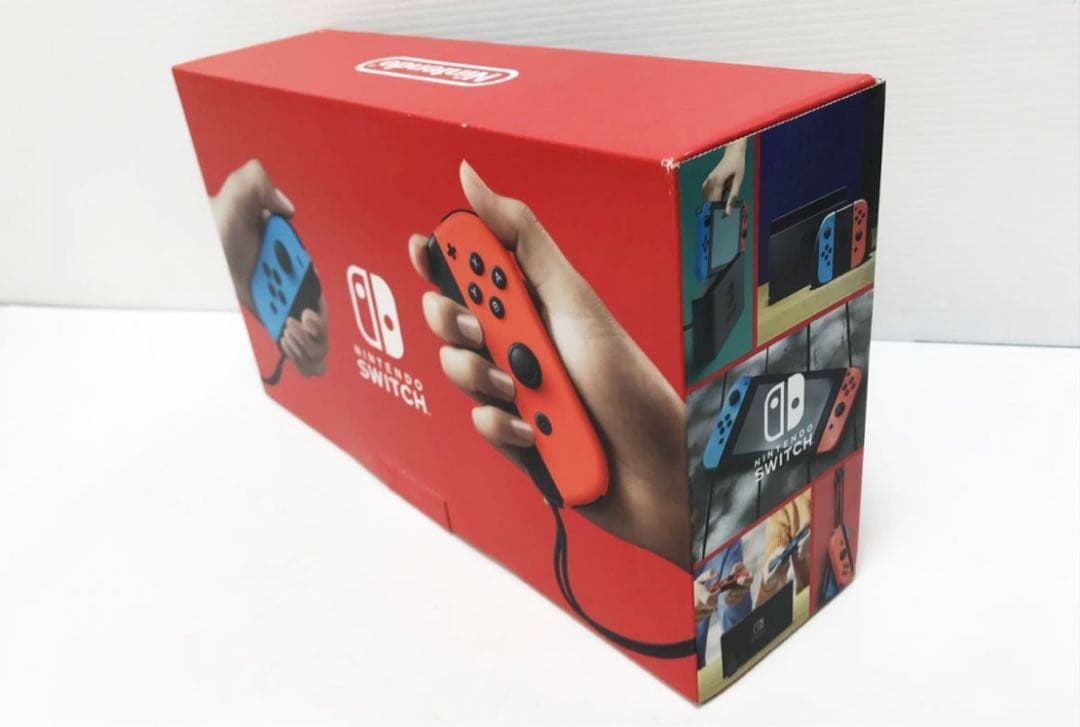 未使用品★Nintendo Switch 本体 青/赤