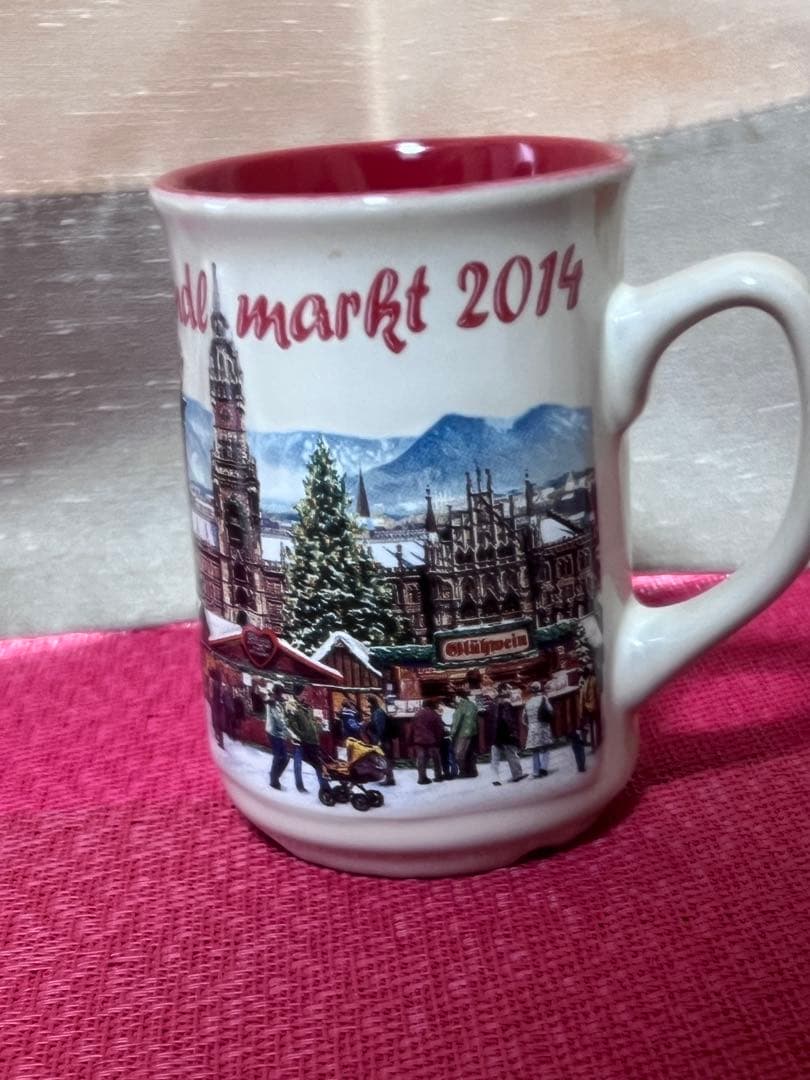 クリスマスマーケットマグカップ 5個
