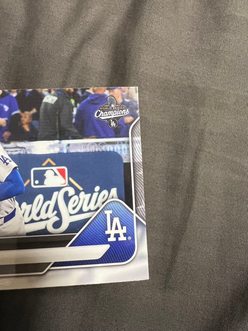 大谷翔平 topps now SP WS-1SP 2025 ドジャース