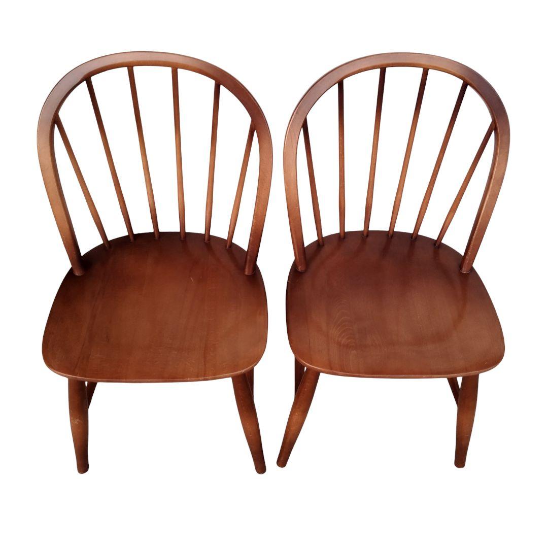 YIN灯日々専用【美品】飛騨産業　ウィンザーチェア　フープバック　12脚セット①