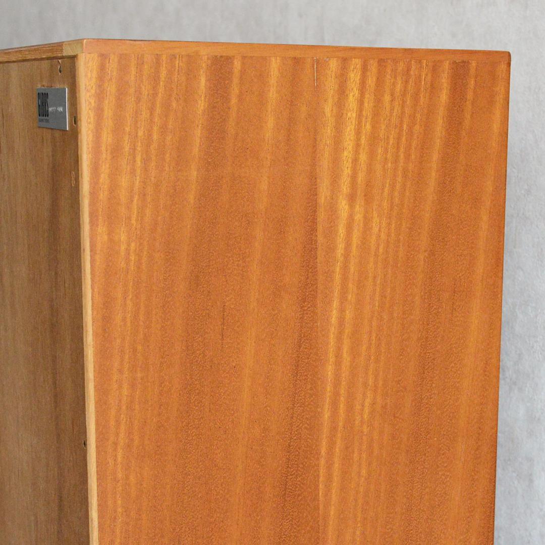 イギリスヴィンテージ チーク ガラスキャビネット ディスプレイ 飾り棚 本棚