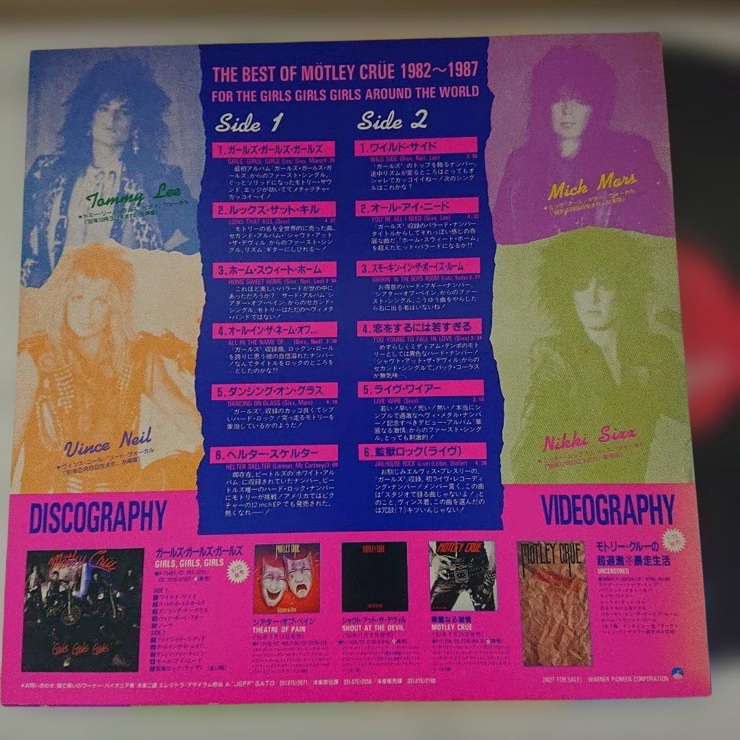 【激レアプロモ】Mötley Crüe モトリー・クルー/The Best of