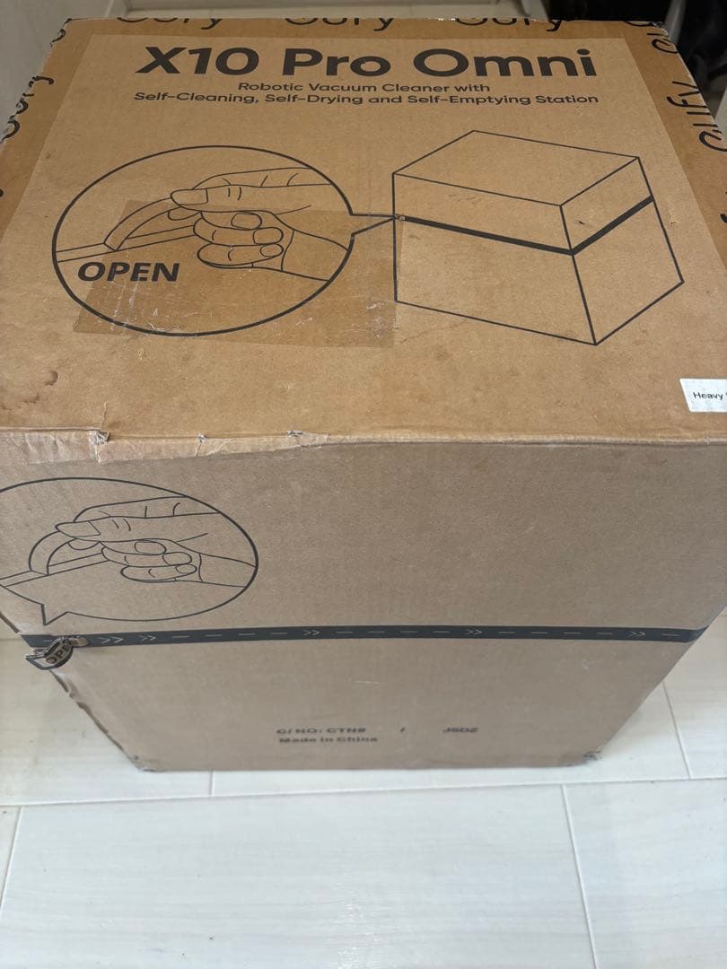 【新品未開封】Eufy X10 Pro Omni ロボット掃除機 ブラック