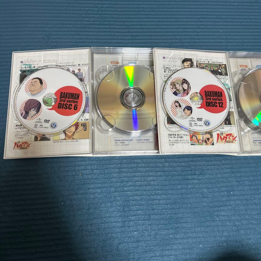 アニメ　バクマン　3rdシリーズ 全話　DVD-BOX1BOX2