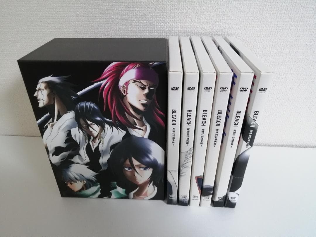 BLEACH ブリーチ 死神代行消失篇 初回限定版　ＤＶＤ　全6巻セット