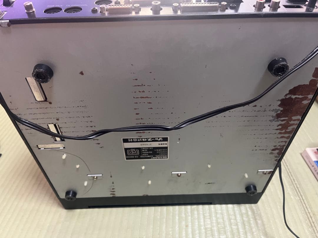 SHARP ⭐︎X1 turboZ CZ-880CB⭐︎他ソフトあり⭐︎通電確認のみ⭐︎
