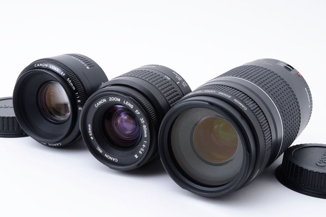 キヤノン canon kiss x10i標準&望遠&単焦点トリプルレンズセット