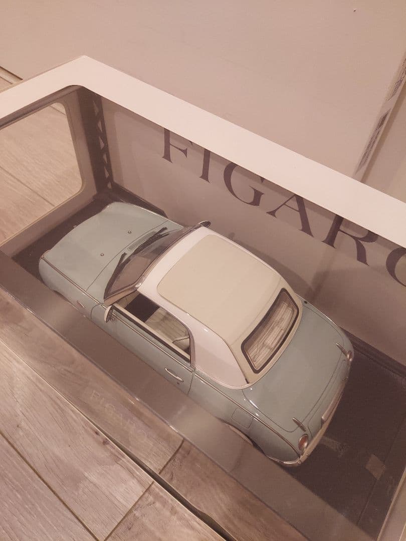 HobbyJapan　ホビージャパン 1/18 日産 フィガロ　ペールアクア