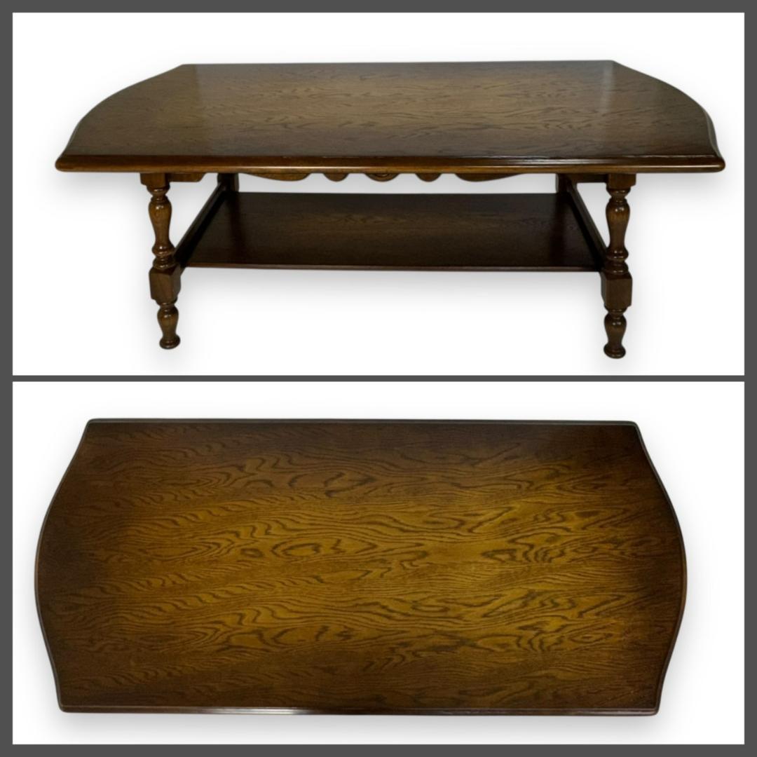 希少 ガラストップ付 ヴィンテージ 飛騨産業 ローテーブル 1200W