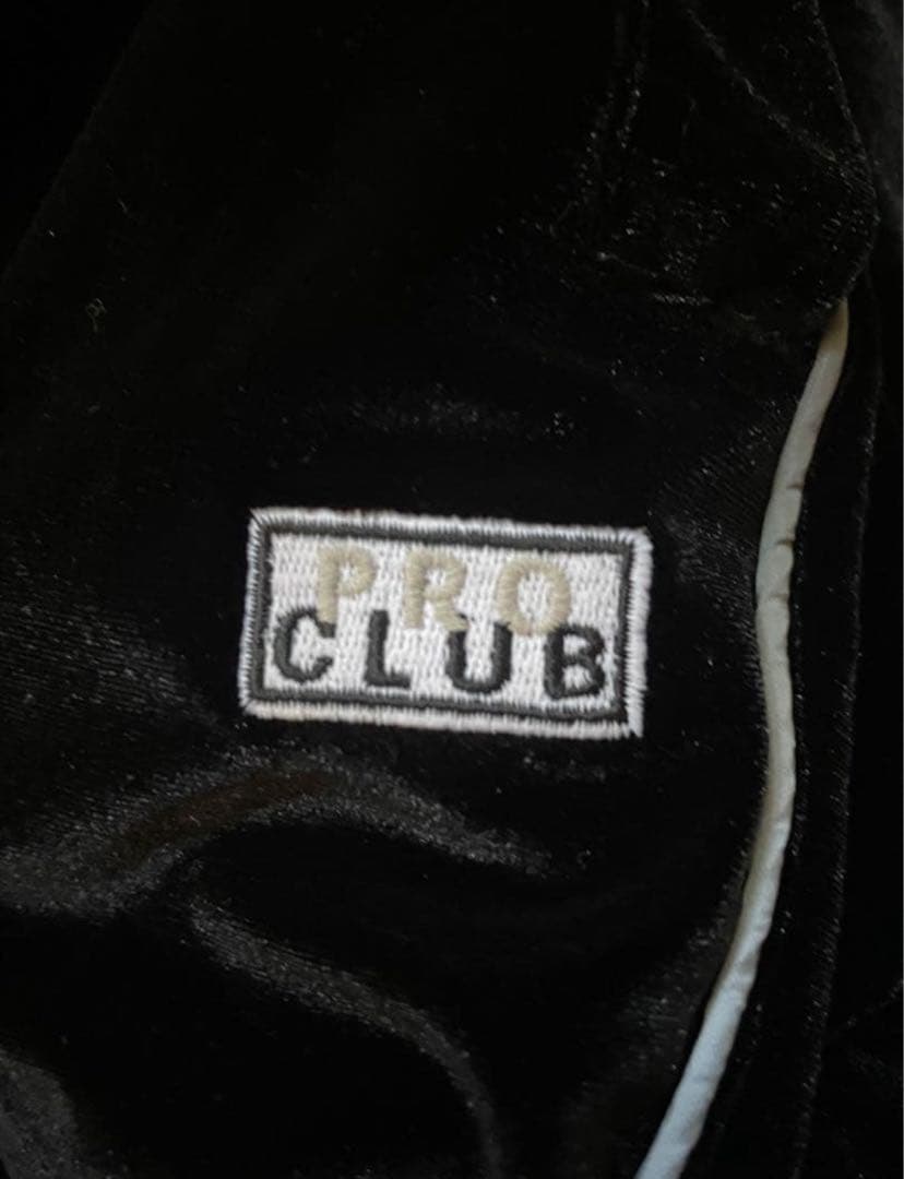 完売品 PRO CULB ブラック ベロア ジャージ上L