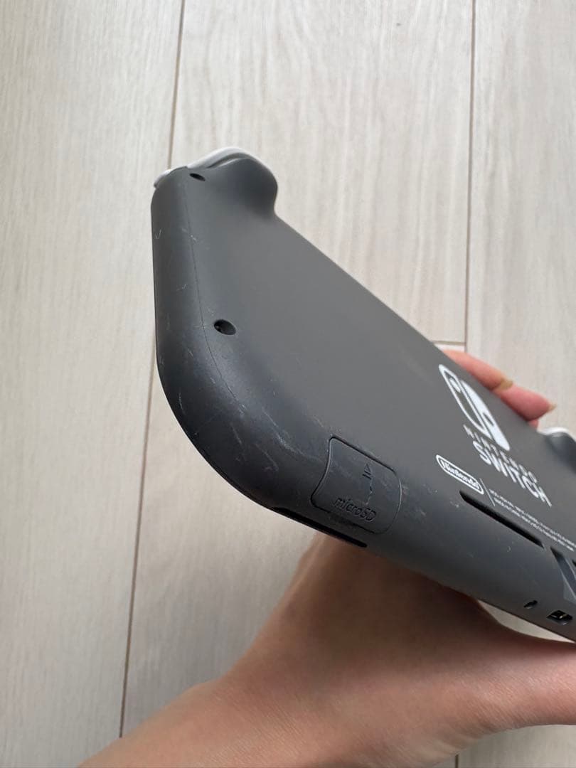 Nintendo Switch Lite グレー 本体 アダプタ 箱