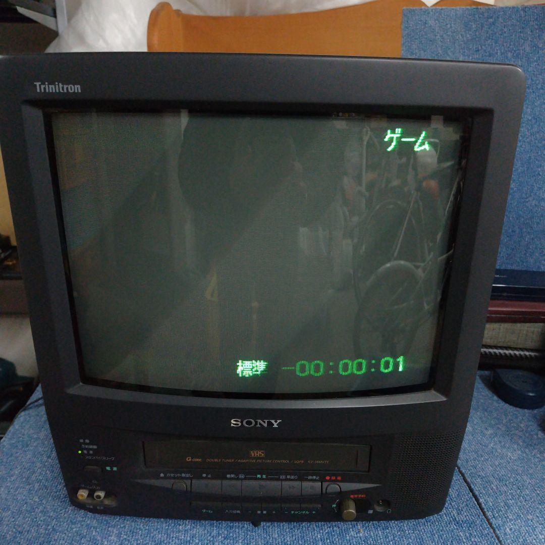 SONY テレビデオ　 Trinitronブラウン管
