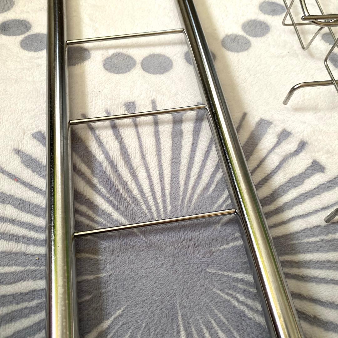 【燕三条】突っ張り式　ステンレス水切り