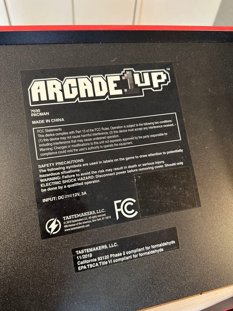 ARCADE1Up パックマン・家庭用アーケードゲーム機（直接引取り5000引）