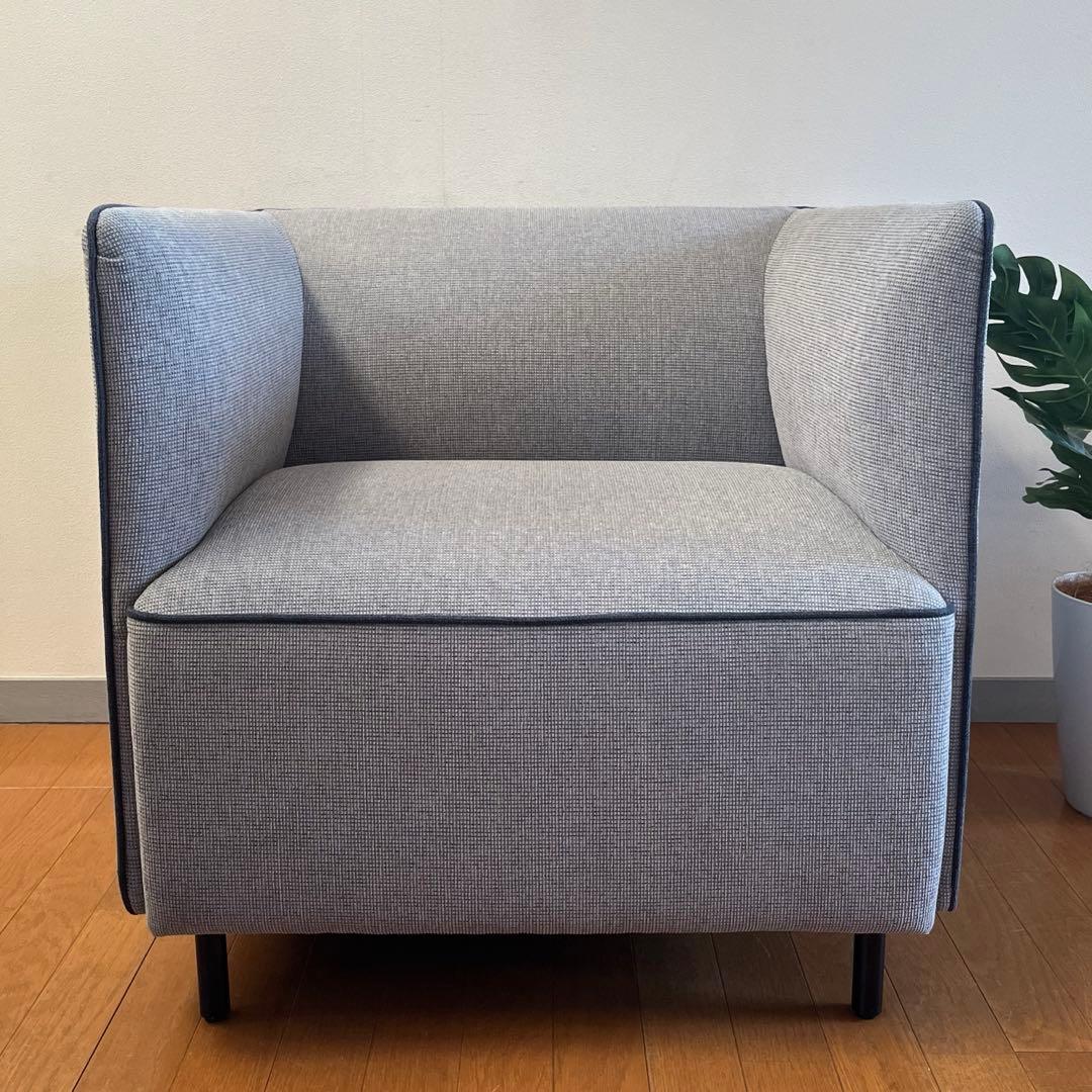 PLUS プラス　S1 アームチェア　② 19万　シングルソファ　モダン　美品