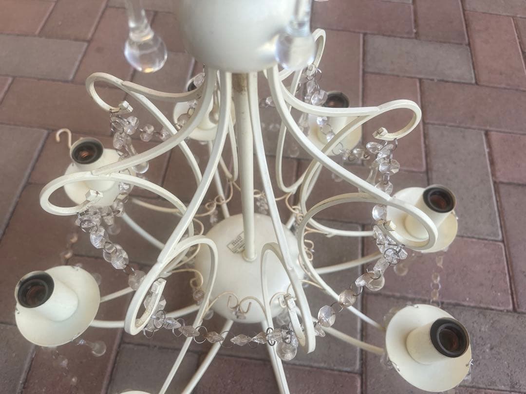 ローラアシュレイ シャンデリア 8灯式 200W