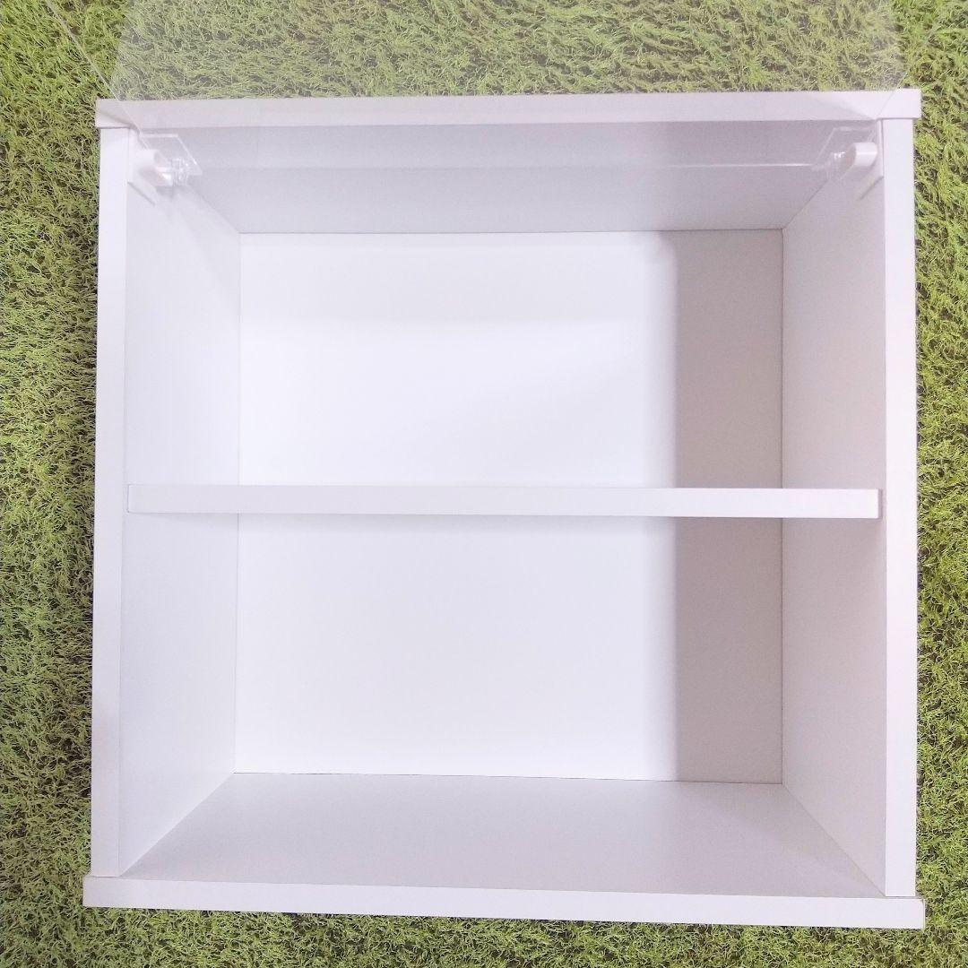 ディスプレイケース　扉付き　キューブボックスα　ハーフ　CUBE BOX α